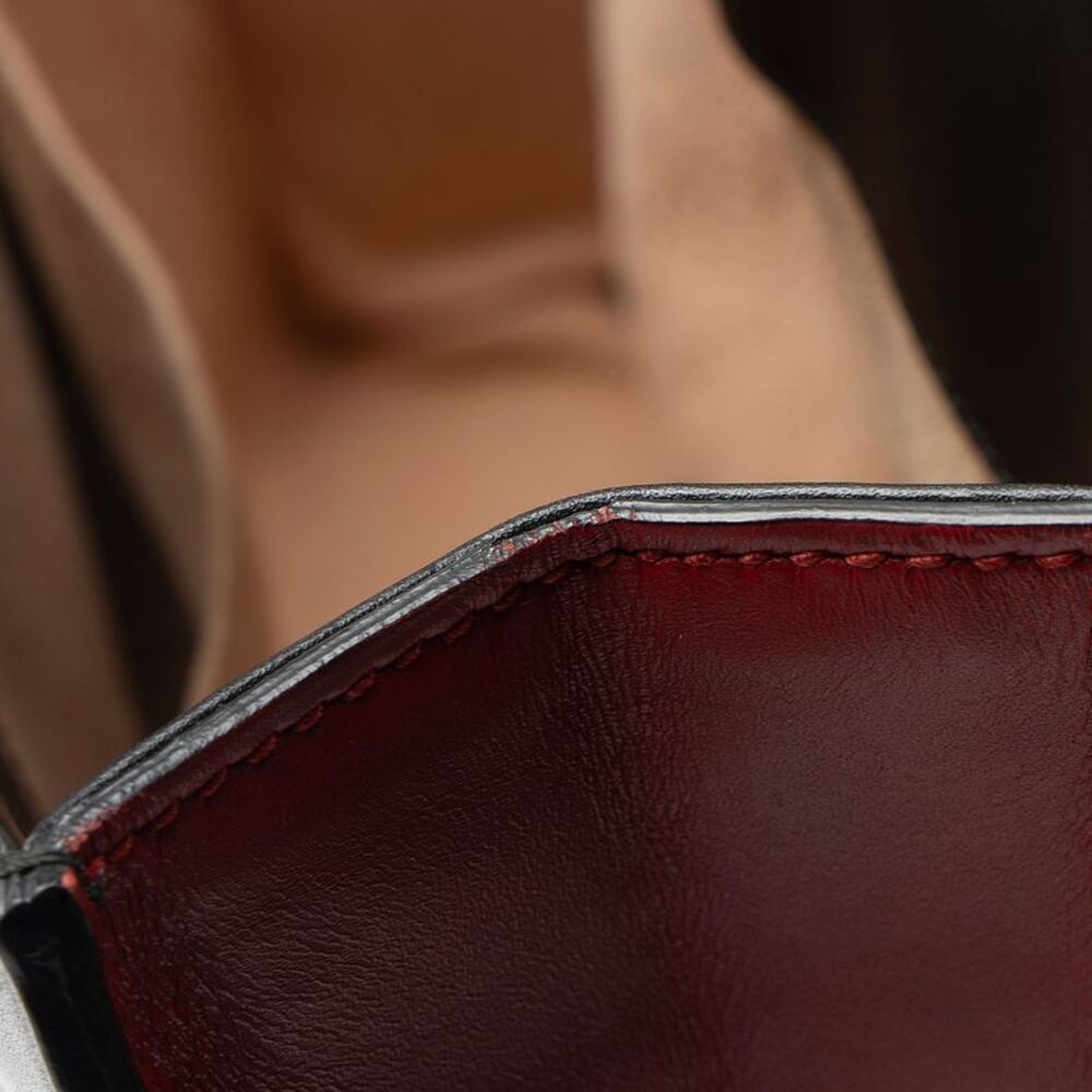 Gucci Leather Bamboo Nymphaea Medium Top Handle - Picture 13 of 16